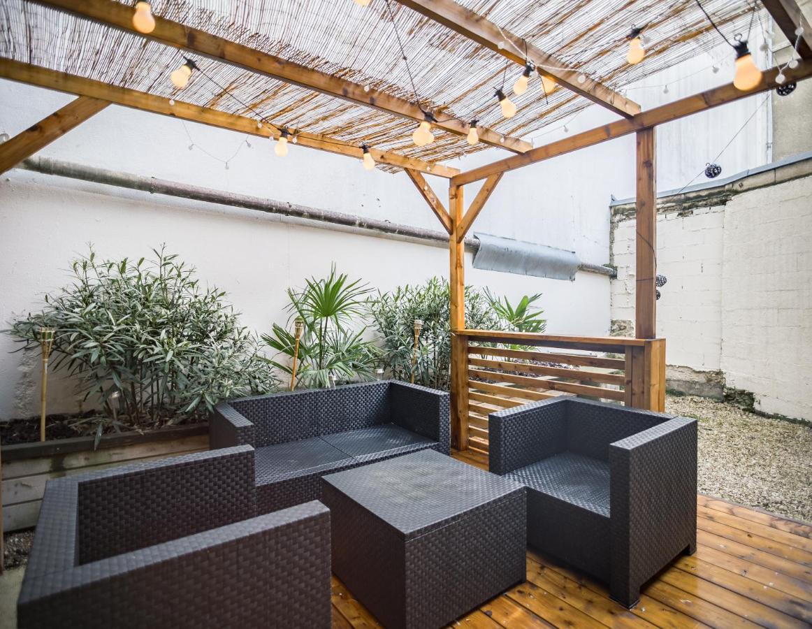 Апартаменты L'Art Du Temps - Terrasse -1 Min Hypercentre Труа Экстерьер фото